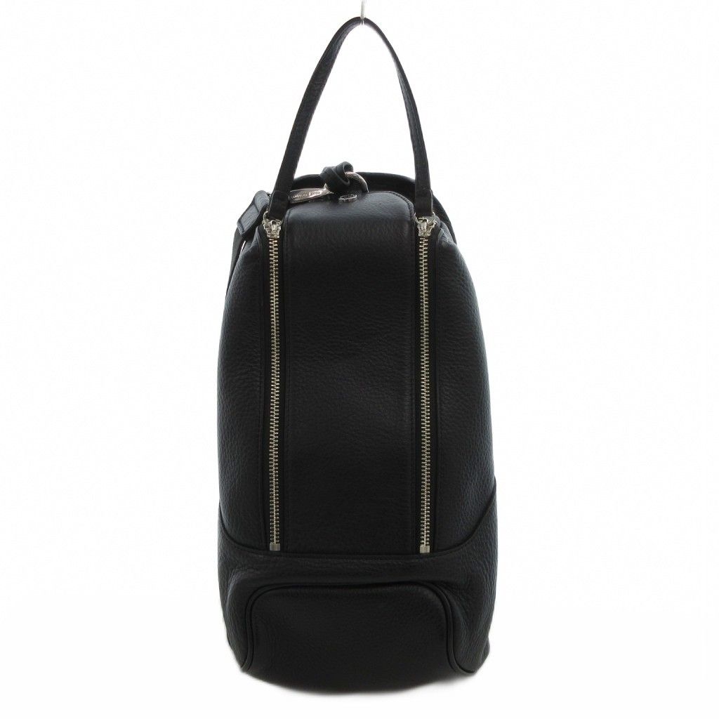 ペッレモルビダ PELLE MORBIDA ショルダーバッグ 斜め掛け レザー 黒