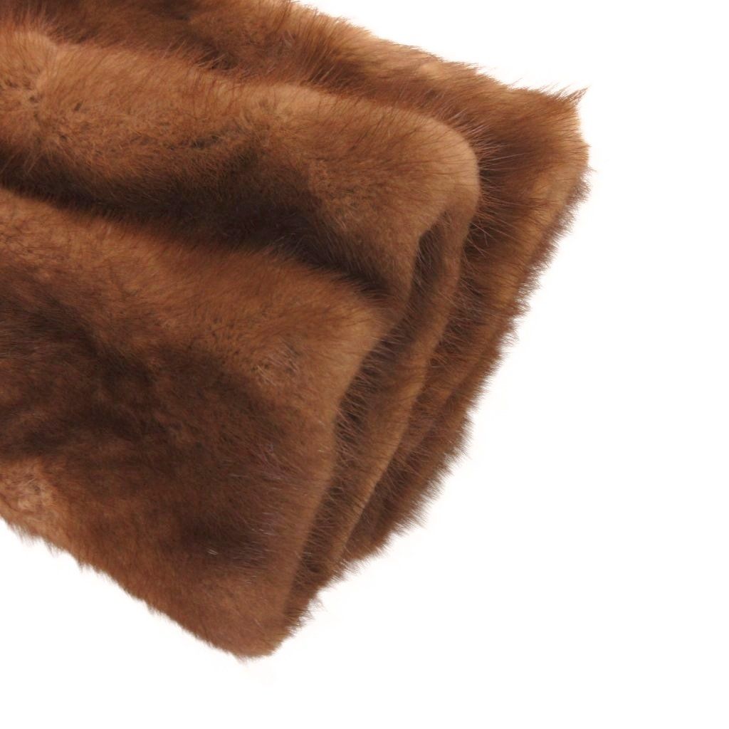 サガミンク SAGA MINK 銀サガ ミンクファーコート 毛皮 ミドル丈