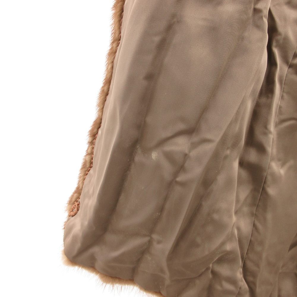 サガミンク SAGA MINK 銀サガ ミンクファーコート 毛皮 ミドル丈