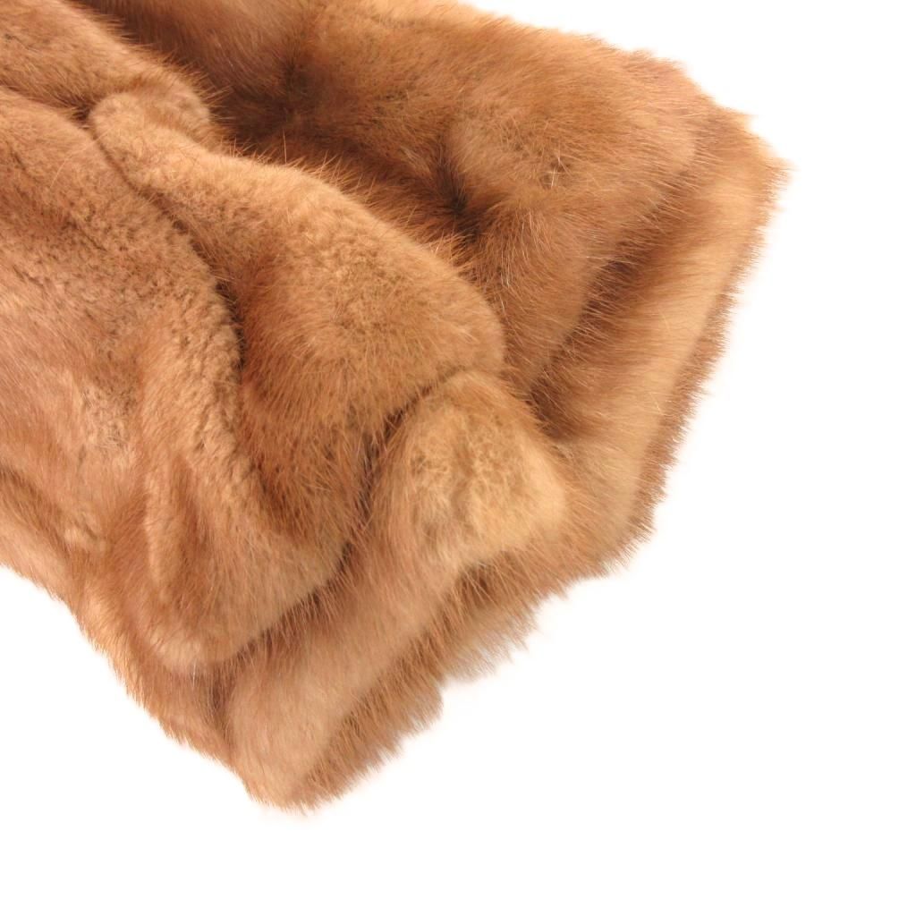 サガミンク SAGA MINK 銀サガ ミンクファーコート 毛皮 ミドル丈