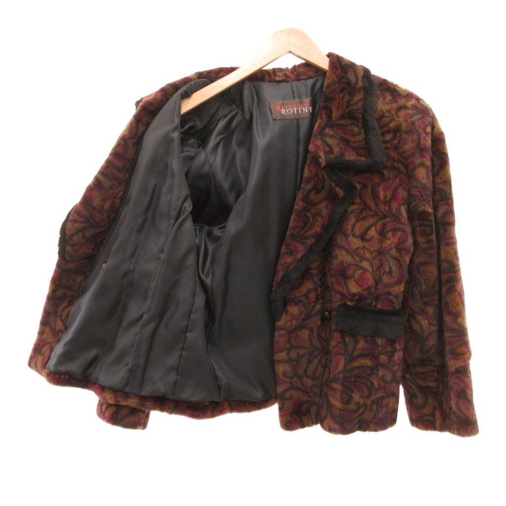 ROTINY ロティニー ファーコート テーラードジャケット ダブル