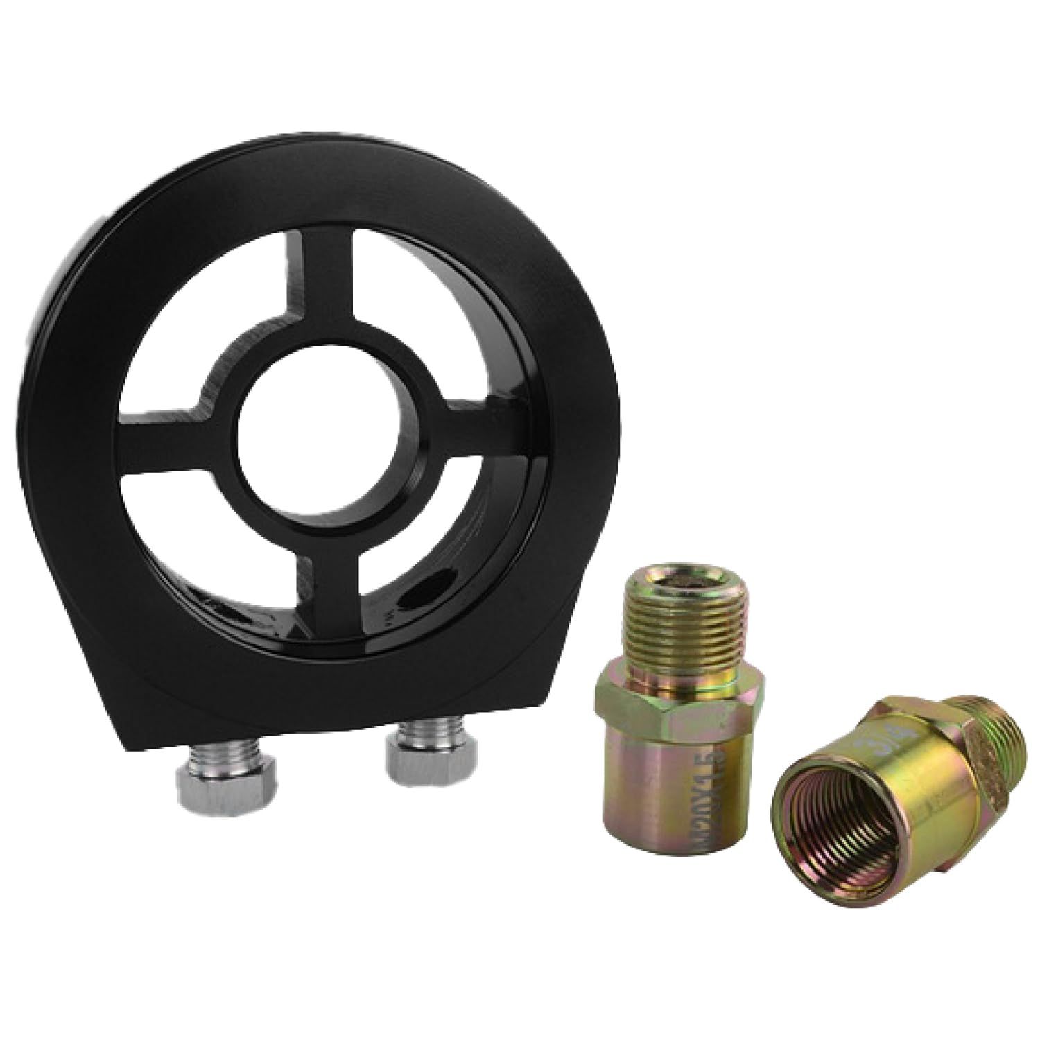 オイルセンサーアタッチメント 3/4UNF-16オートゲージ デポレーシング 追加メーター用  サンドイッチブロック AUTOGAUGE△オートゲージ△オイルアタッチメント 3/4UNF-16 サンドイッチブロック