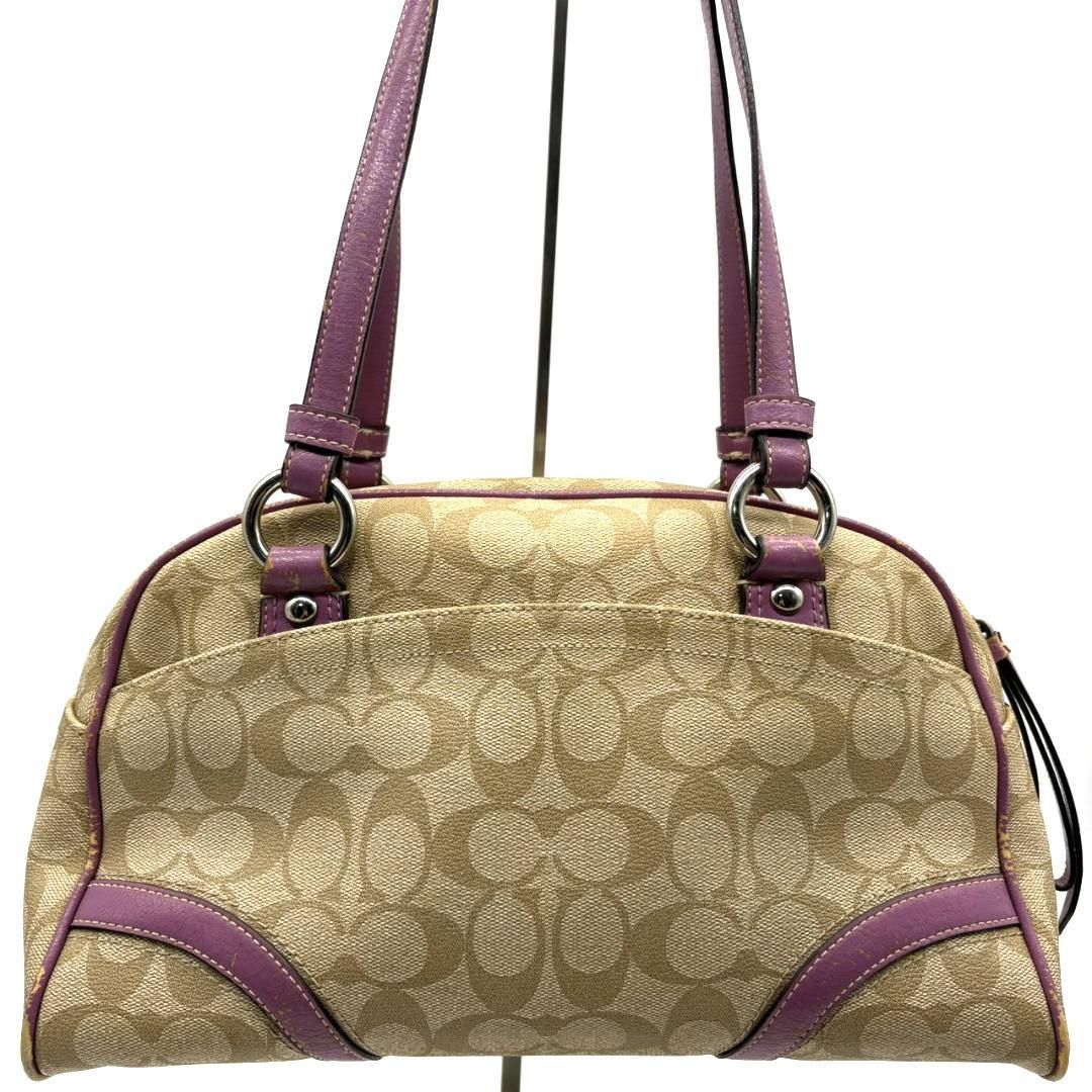 コーチ COACH トートバッグ ミニボストンバッグ シグネチャー PVC