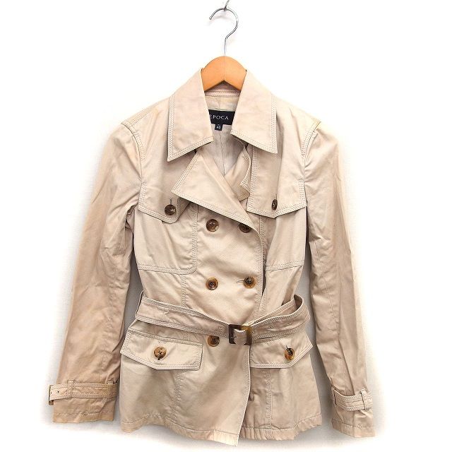 エポカ 40 L キルティングライナー付き トレンチコート ベルベットコート エポカ 40 L キルティングライナー付き トレンチコート ベルベットコート