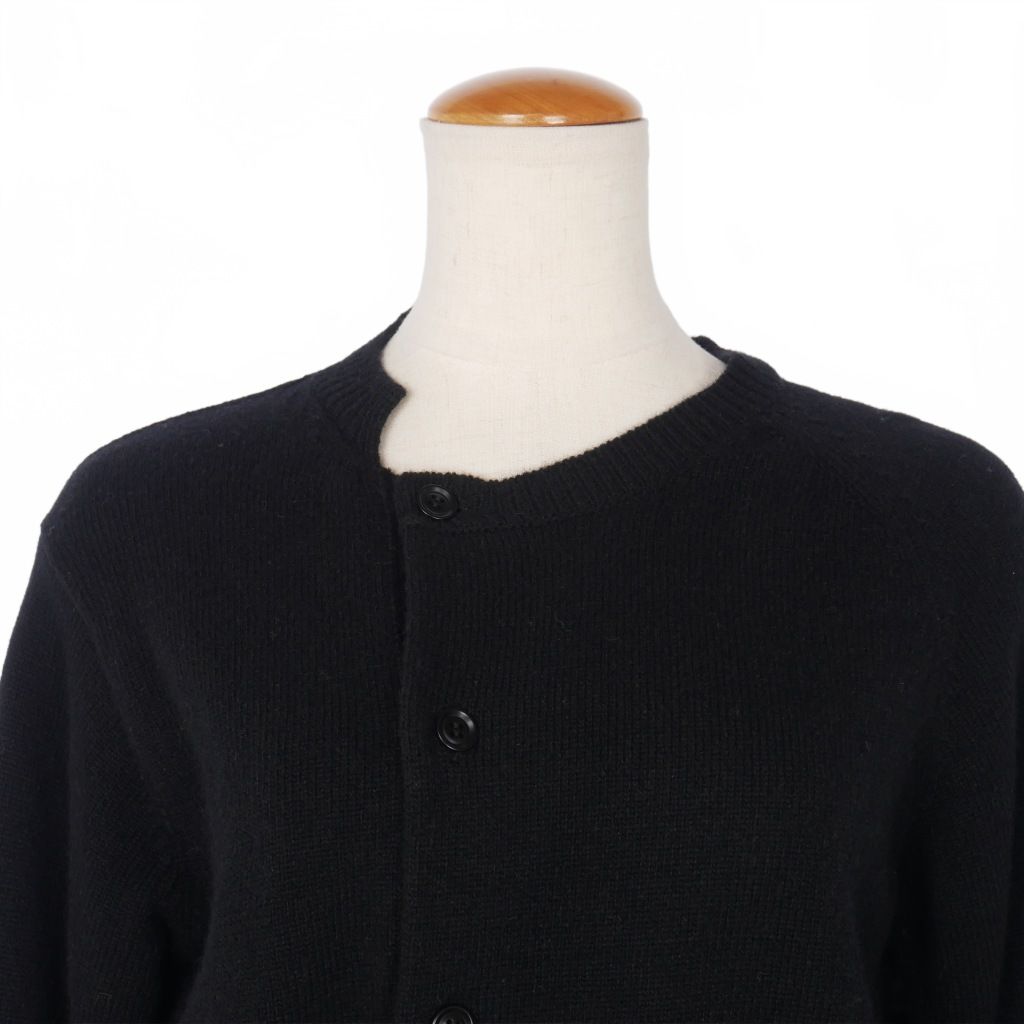 ワイズ Y's ヨウジヤマモト 24AW 袖ロゴ ニット カーディガン