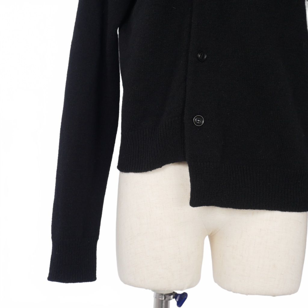 ワイズ Y's ヨウジヤマモト 24AW 袖ロゴ ニット カーディガン