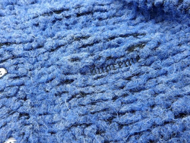 SUPREME 24aw Textured Knotted Cardigan Blue サイズM シュプリーム