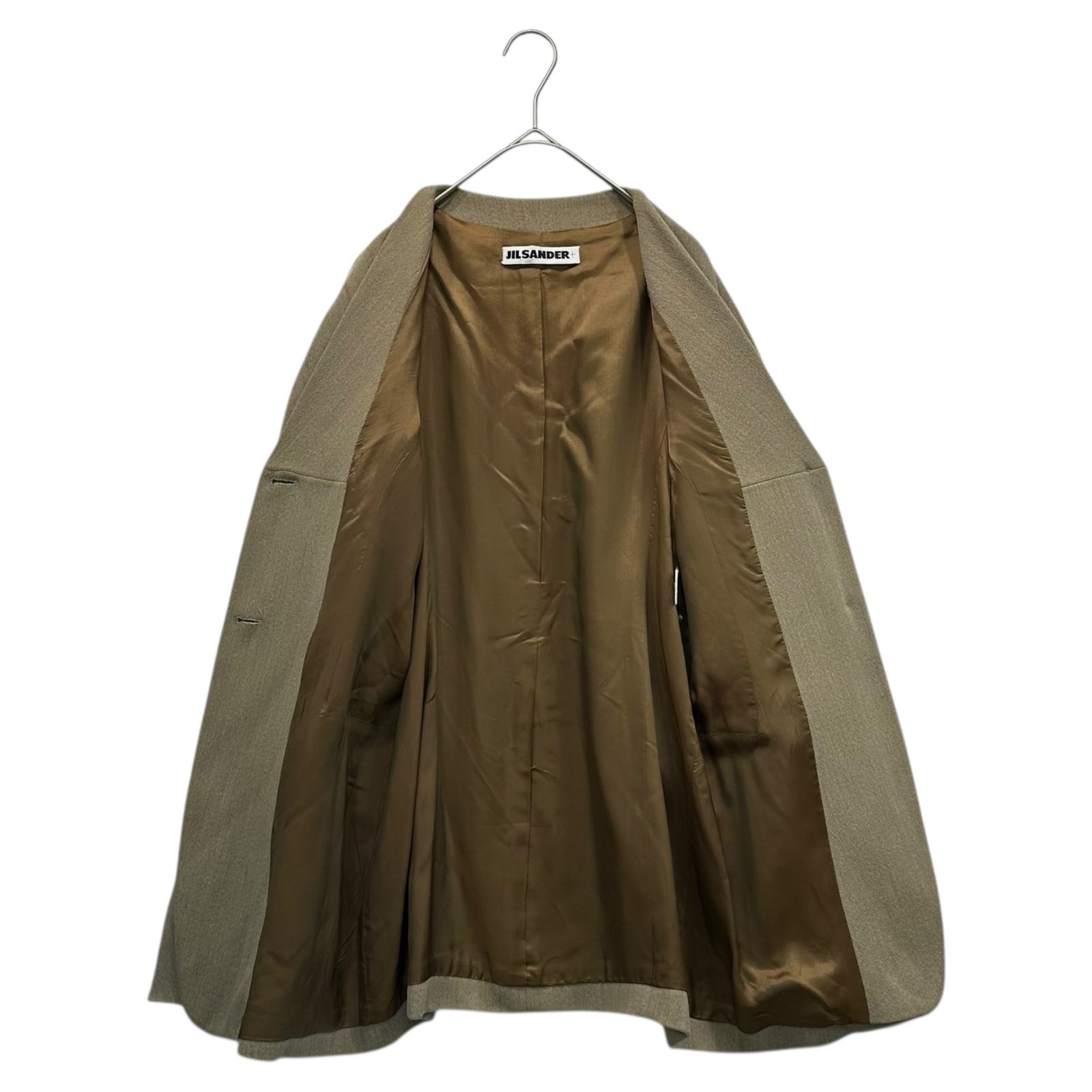 JIL SANDER +(ジルサンダー プラス) No-collar Jacket ノーカラー