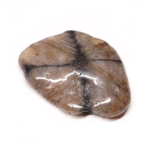 キャストライト タンブル 35mm (11g) 十字石 鉱物標本 コレクション