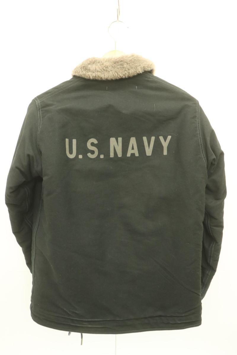 Buzz Rickson s メンズジャケット 36 N-1 NAVY Department 紺 ネイビー ボア