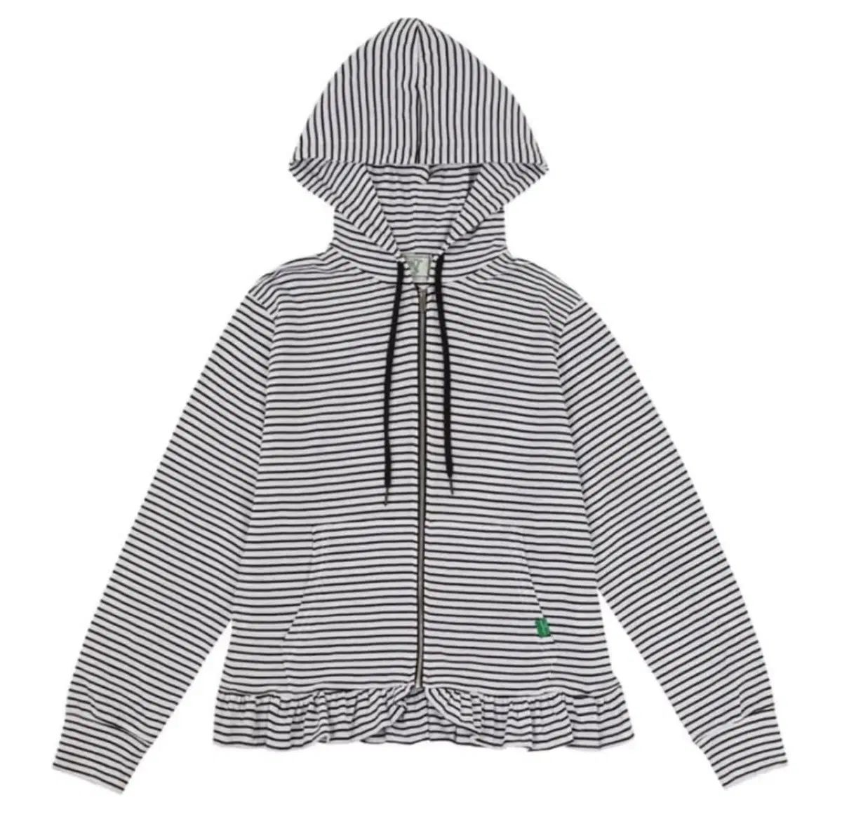 NOCONTENT フリル WHO ジップアップ ONE着 희 着用