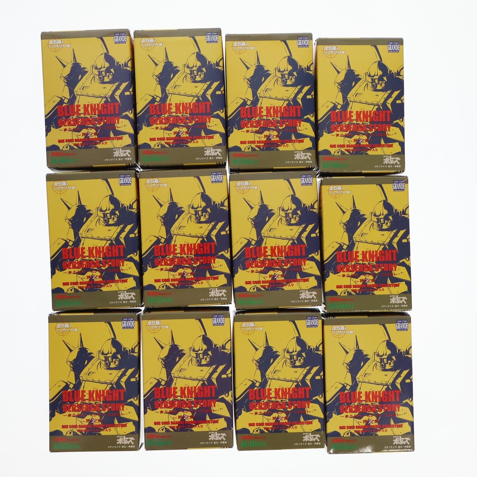 (BOX) ワンフィギュアシリーズ 青の騎士ベルゼルガ物語 装甲騎兵ボトムズ(12個) コトブキヤ フィギュア (BOX) ワンコインフィギュアシリーズ 青の騎士ベルゼルガ