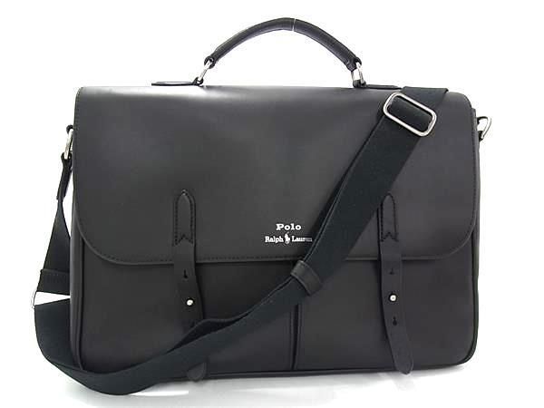 POLO RALPH LAUREN ポロラルフローレン ビジネスバッグ ブラック