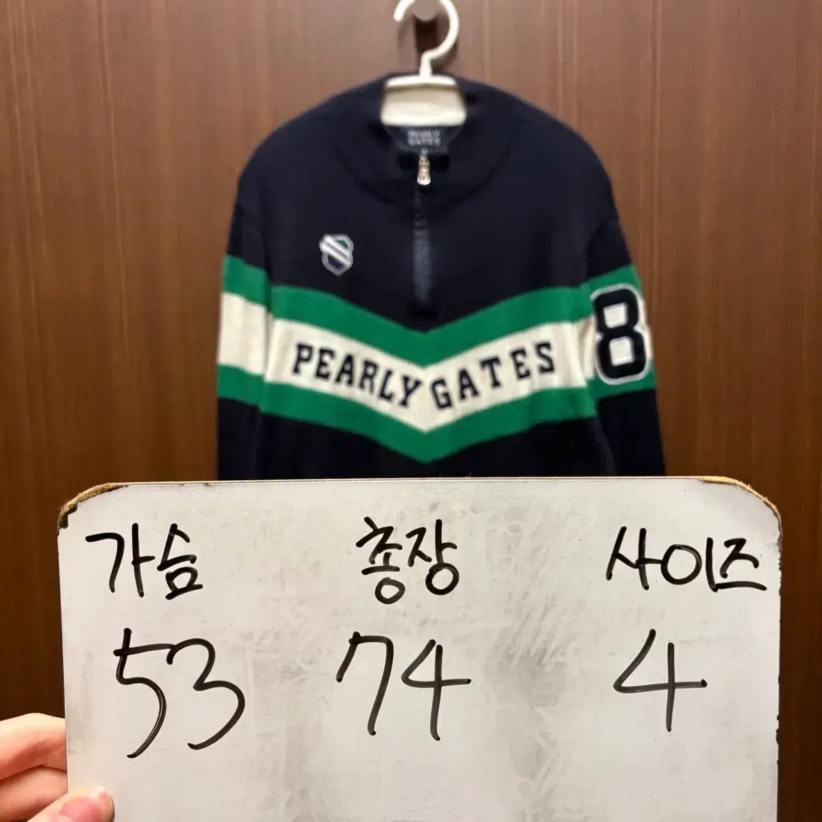 【PEARLY GATES PGG】 ハーフジップ サイズ4 PEARLY GATES ゴルフ ハーフジップ ニット サイズ 4 - メルカリ