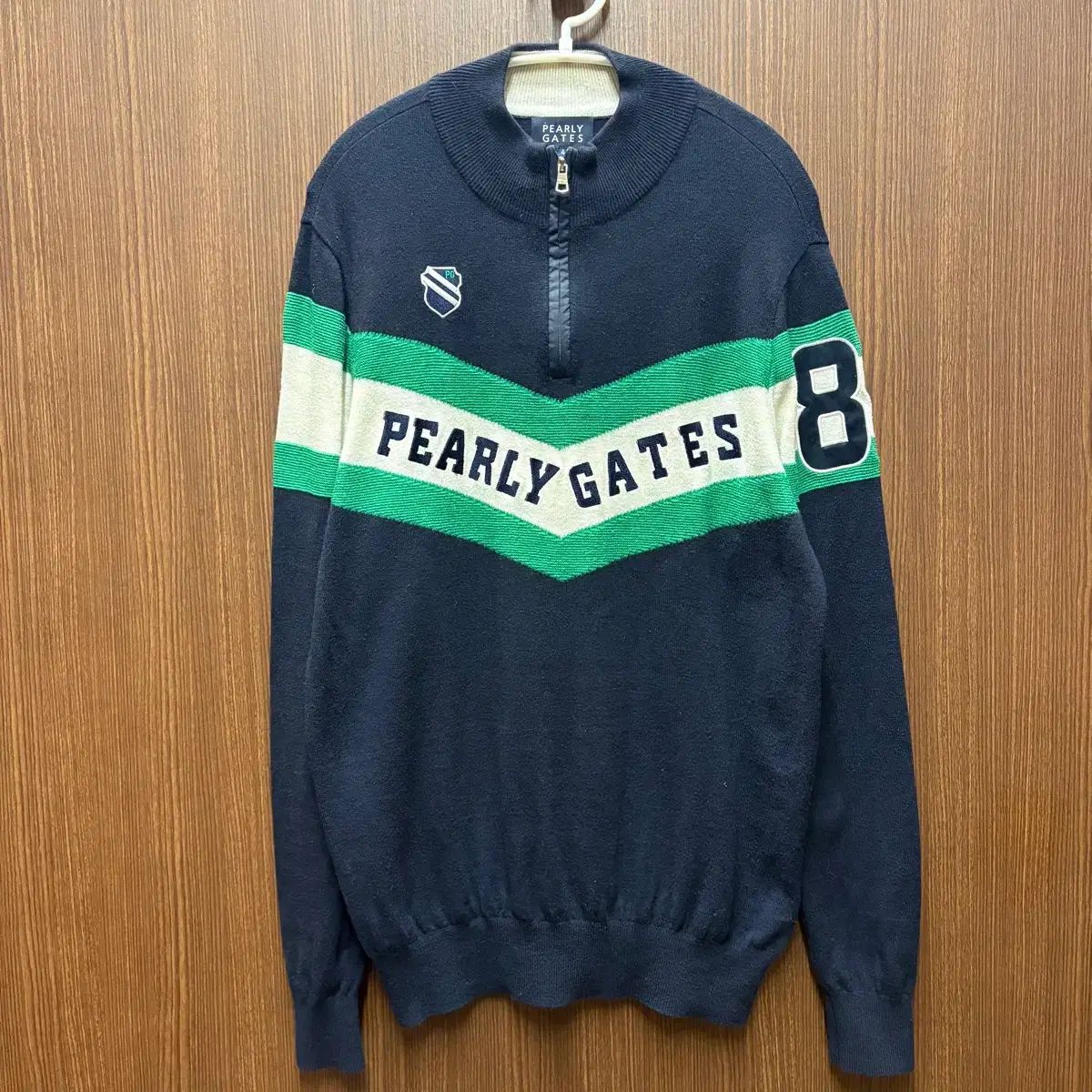【PEARLY GATES PGG】 ハーフジップ サイズ4 PEARLY GATES ゴルフ ハーフジップ ニット サイズ 4 - メルカリ