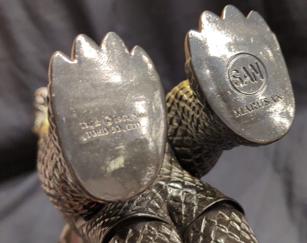 マルサン マルサン/現行 キングギドラ(黒成型/金スプレー)/汐留ジャン