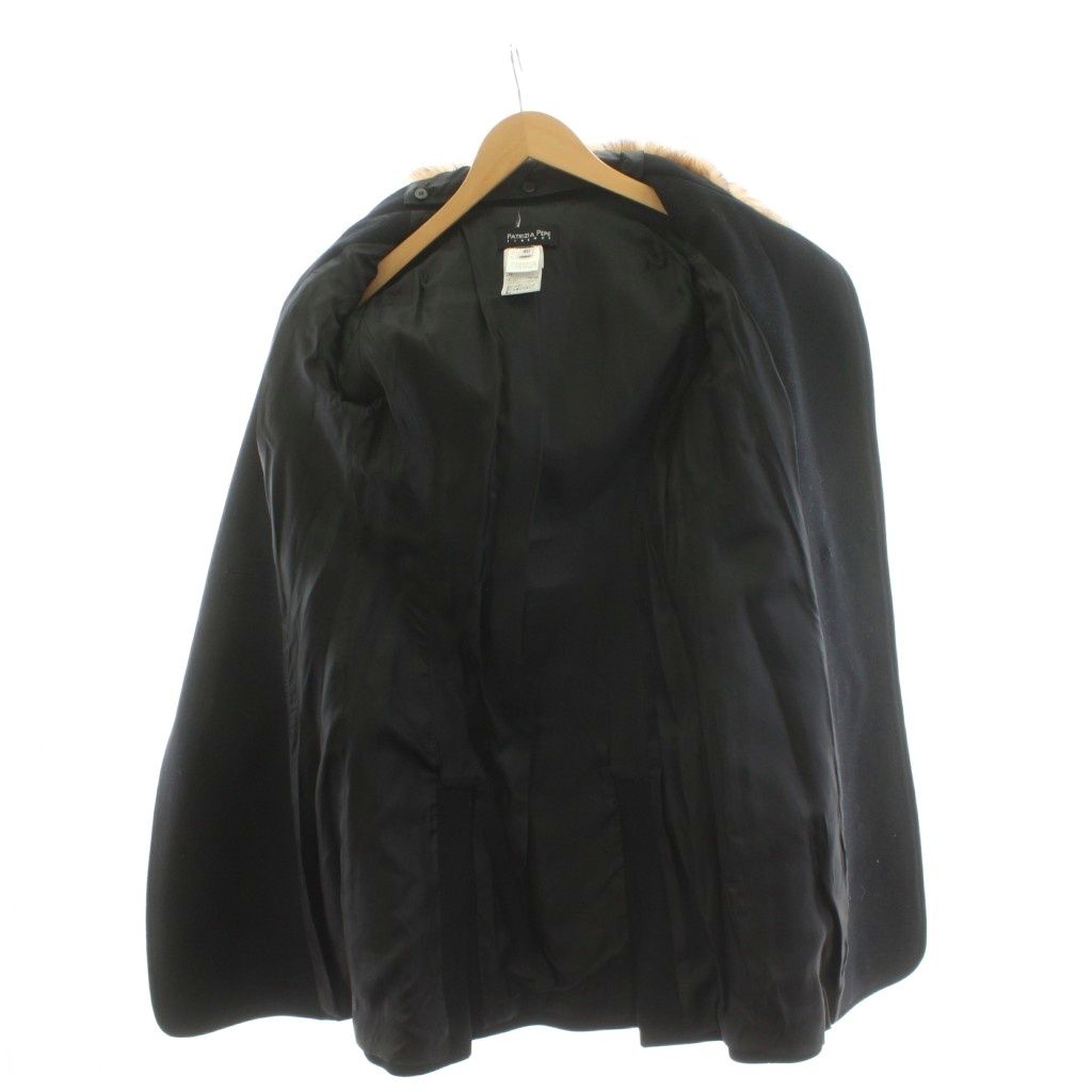 パトリツィアペペ PATRIZIA PEPE コート ダブル ファー ウール