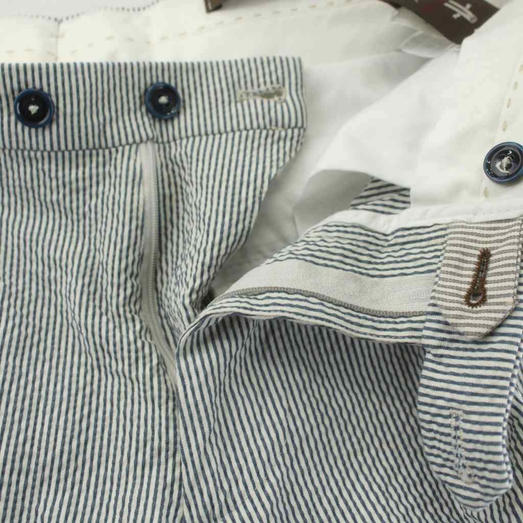 新品　BERWICH ベルウィッチ　スコッチ　チョークストライプ　ベージュ　48 新品 BERWICH ベルウィッチ スコッチ チョークストライプ ベージュ 48