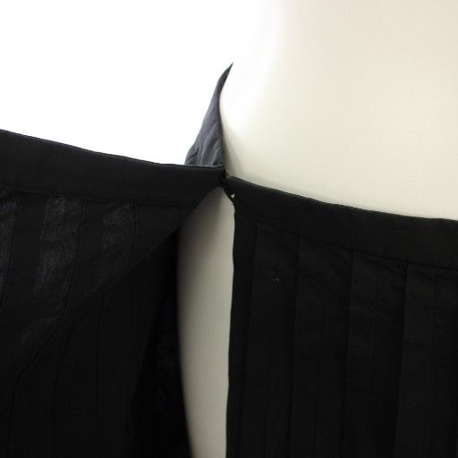 ブラミンク BLAMINK タックデザインコットンラップスカート ロング