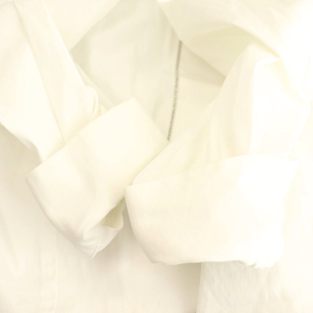 【新品】FABIANA FILLIPPI 長袖襟付きシャツ ホワイト　美品 新品】FABIANA FILLIPPI 長袖襟付きシャツ ホワイト 美品 2025年最新