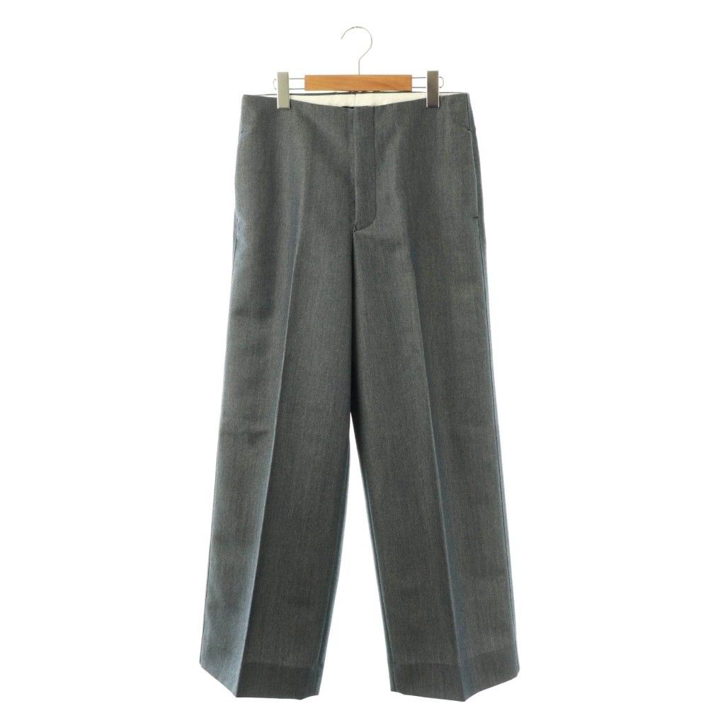 ドゥロワー Drawer ウールモヘアRESORT2スラックス 40 ネイビー /DO