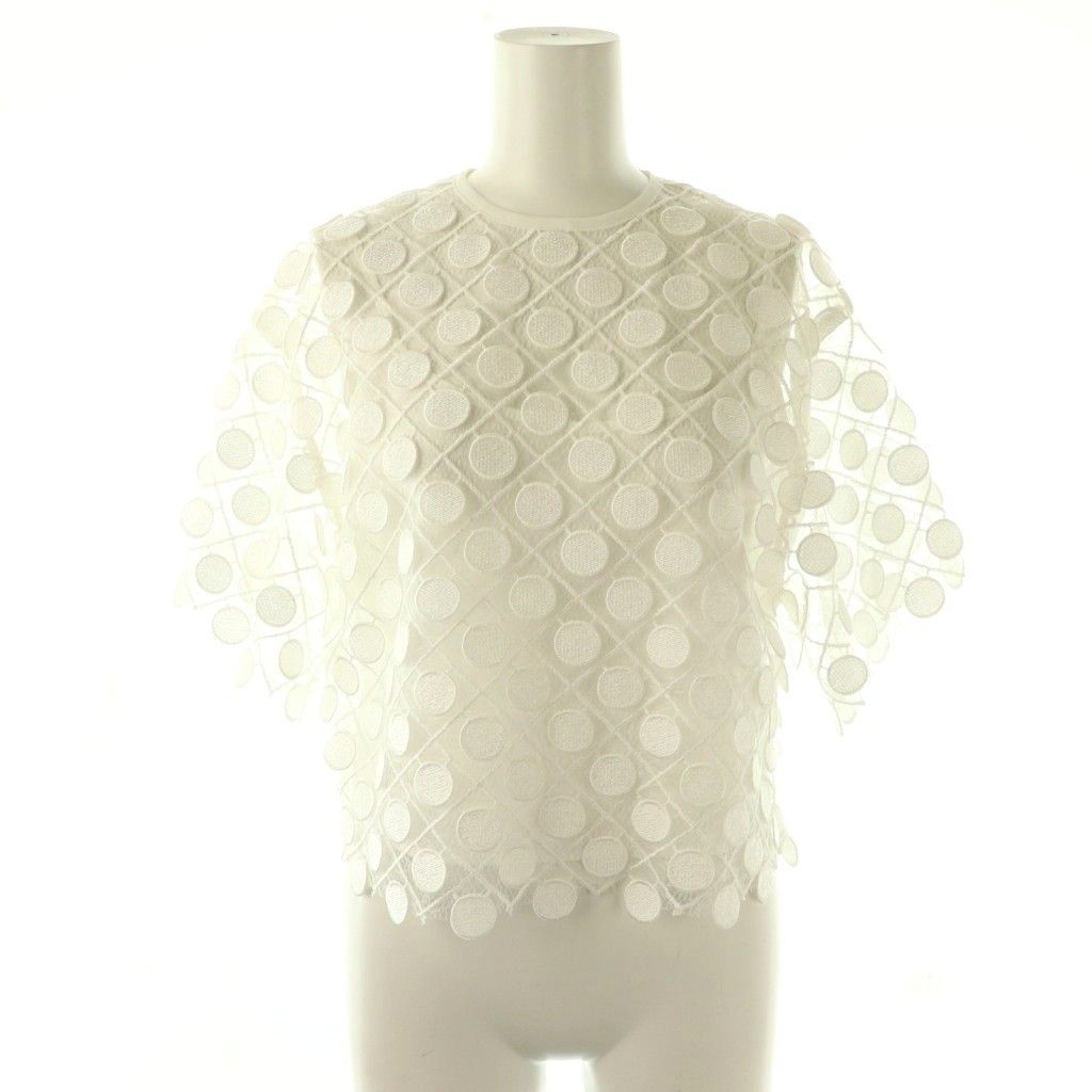 cygne レーストップス jamin シーニュ Cygne jamin レーストップス ブラウス F ホワイト /DO □OS