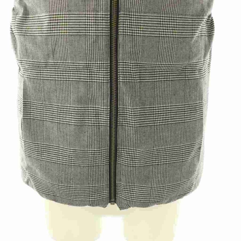 アナイ ANAYI フォックスファーリバーシブルダウンベスト 38 ネイビー