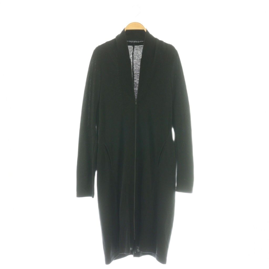 ヨウジヤマモト YOHJI YAMAMOTO ジップアップ ロングカーディガン