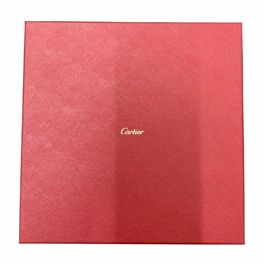 カルティエ スカーフ パンテール グレー ネイビー シルク ノベルティ