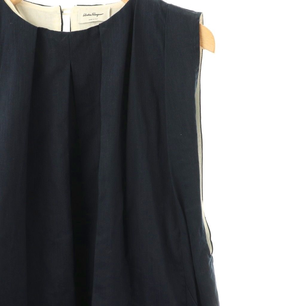 サルヴァトーレフェラガモ Salvatore Ferragamo ワンピース ひざ丈