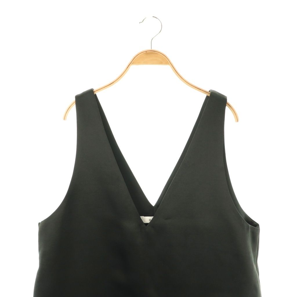 エラ eLLa satin twill jumper skirt ジャンパースカート ワンピース F