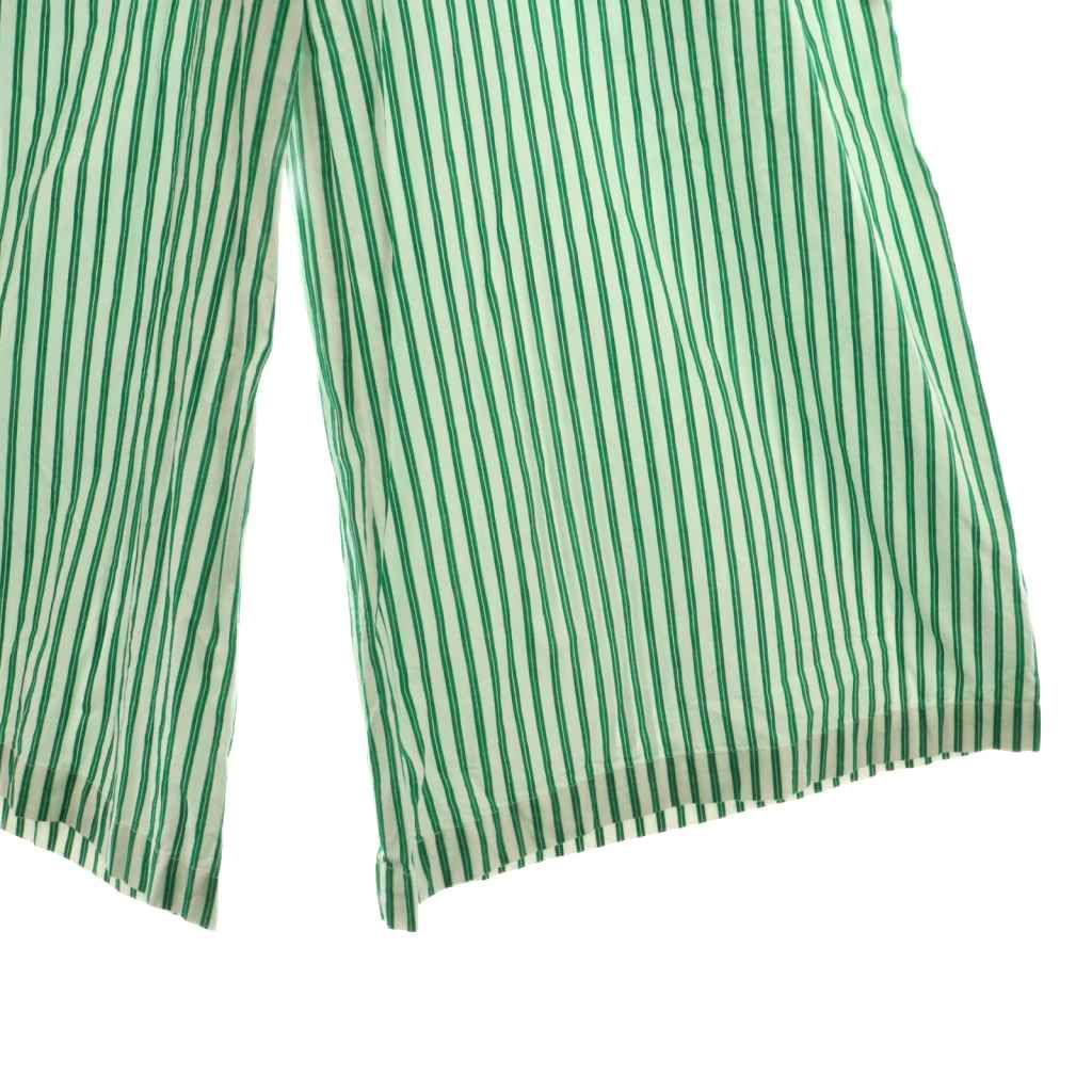 ヌキテパ NE QUITTEZ PAS! コットンストライプVネックオールインワン S