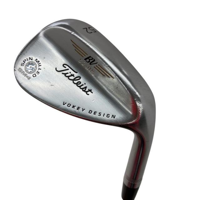 中古】 タイトリスト VOKEY SPIN MILLED SM4 ツアークロム 52°/08