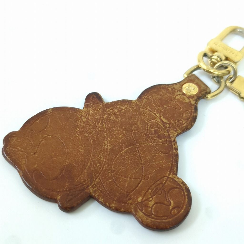 LOUIS VUITTON ルイ ヴィトン ポルト クレ パンダ キーホルダー