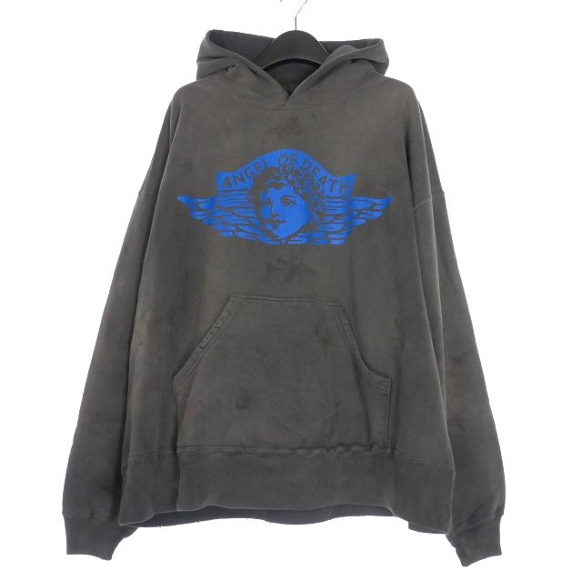 セントマイケル SAINTMICHAEL 25AW ANGEL HOODIE プルオーバーフーディ