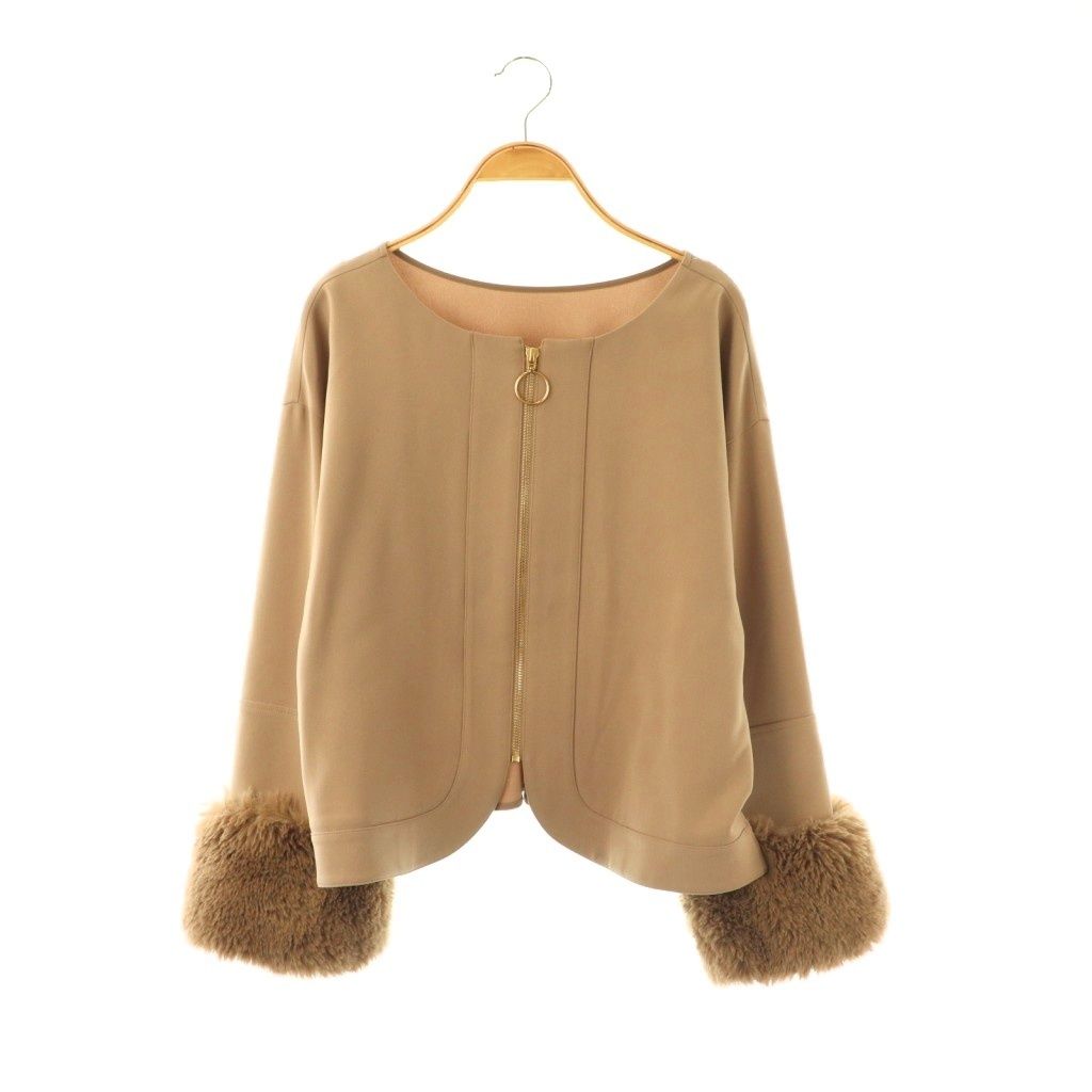 グレースコンチネンタル　ダイアグラム　ファーカフス2WAYTOPS ダイアグラム グレースコンチネンタル Diagram GRACE CONTINENTAL