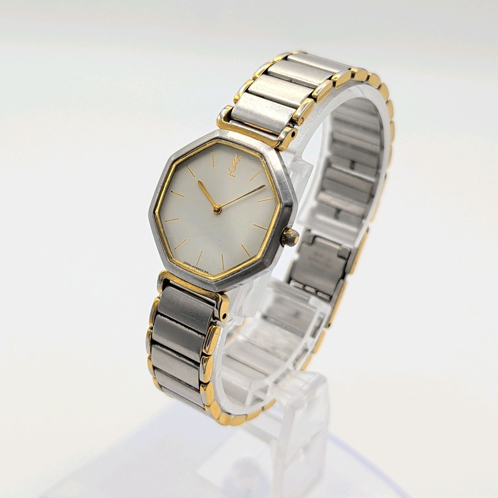 220 稼働 【美品】イヴサンローラン レディース 時計 ゴールド