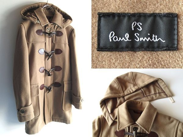 美品 PS Paul Smith ポールスミス チンスト付 フード取外可 2WAY