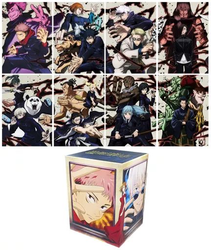 中古】アニメDVD 呪術廻戦 初回生産限定版 全8巻セット(Amazon.co.jp