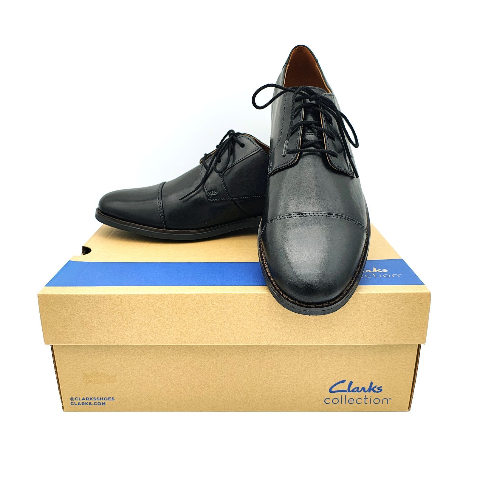 Clarks】クラークス Becken Cap ベッケンキャップ 本革 [ブラック