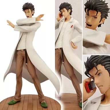 中古】フィギュア 岡部倫太郎 「STEINS;GATE」 1/8 塗装済み完成品