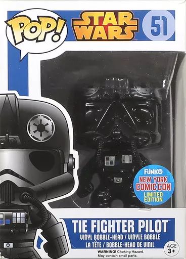 中古】フィギュア タイ・ファイター・パイロット(ブラックメッキ版