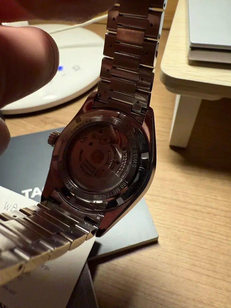  タグ ホイヤー カレラ キャリバー5 39mm デイト デニム판 オートマチック wbn2112 テーパードパンツ 自動巻き時計 腕時計(アナログ)