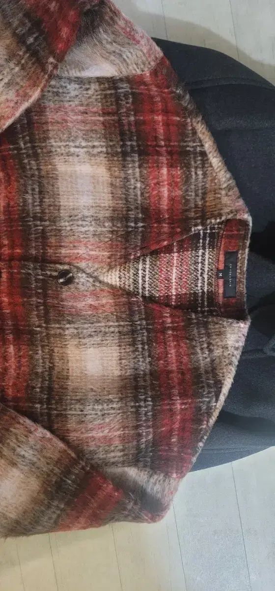 クラッシュアゲイン モヘア カーディガン M