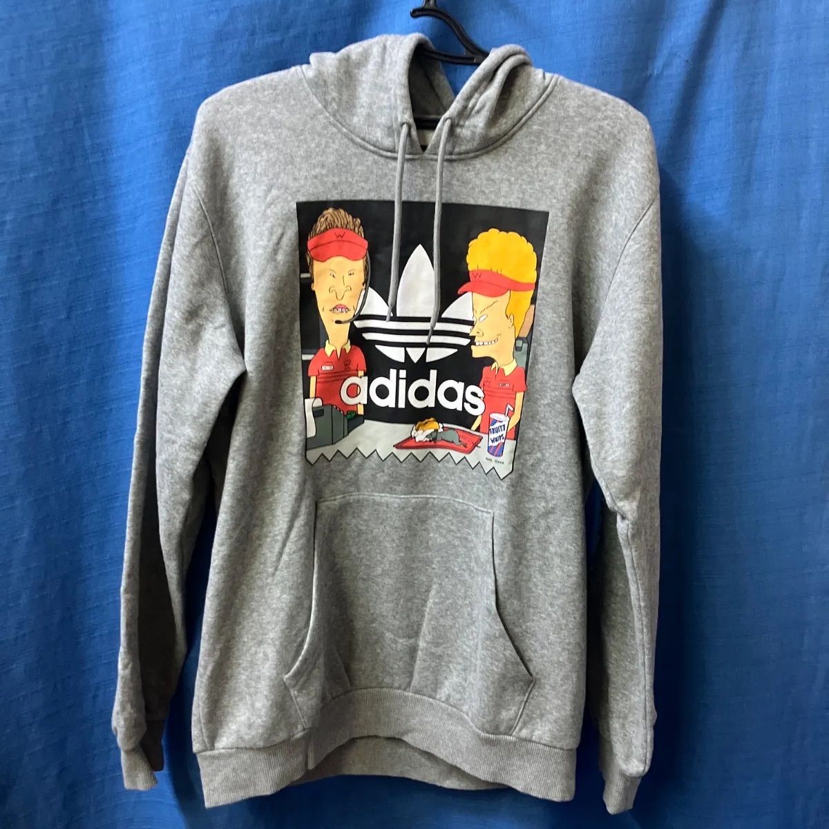 必見！！】アディダス ビーバス＆バットヘッド コラボパーカー L 