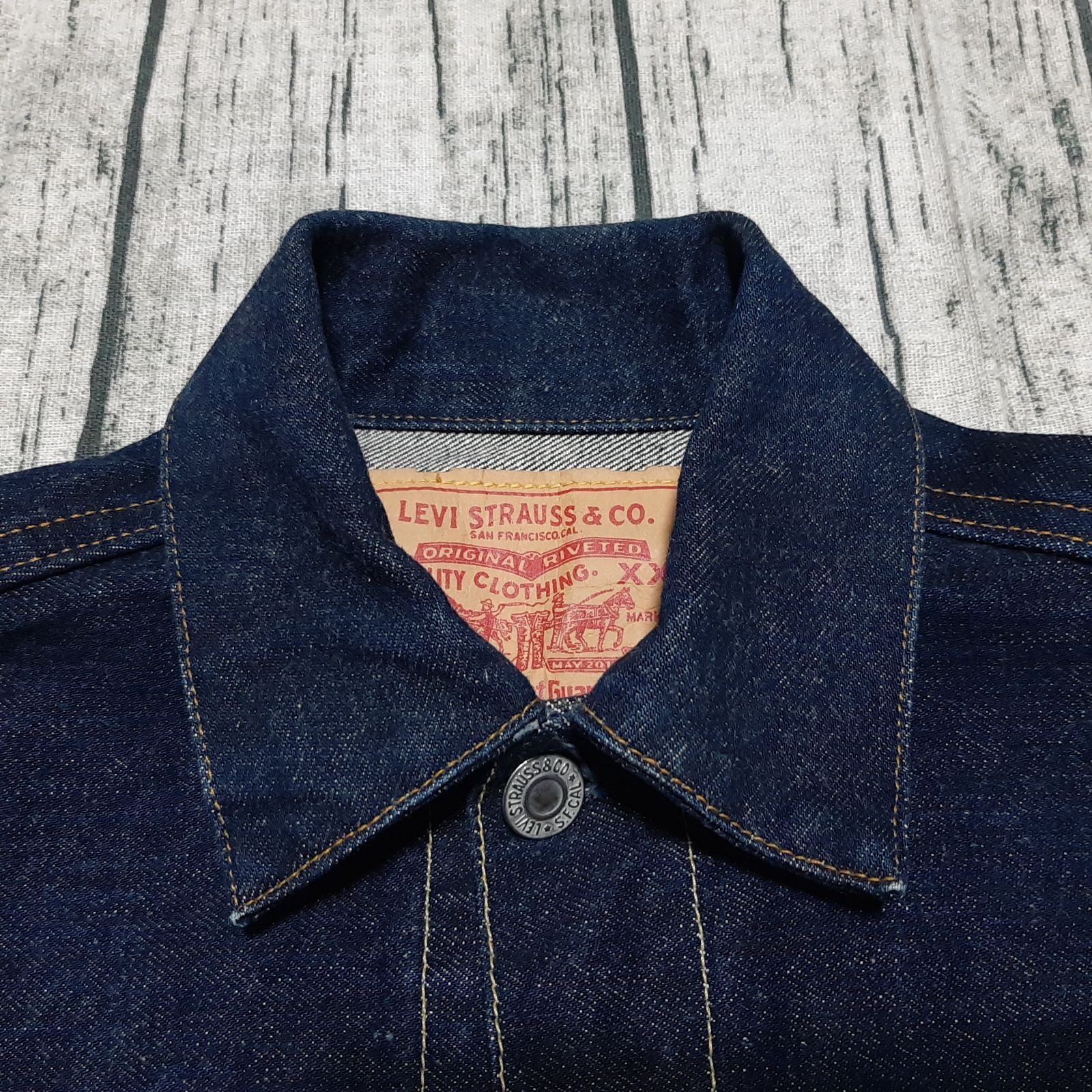 size 36】バレンシア製 98年 LEVI'S 507XX セカンド 2nd 濃紺美品 90s