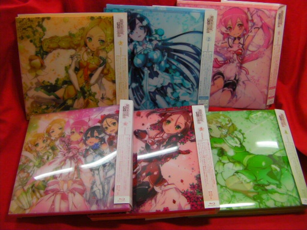 アニメBlu ray 結城友奈は勇者である 初回 版全6巻 セット