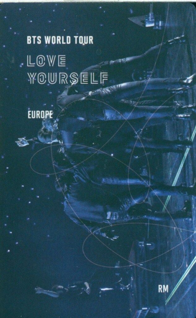 BTS Blu ray盤 RM LOVE YOURSELF EUROPE
