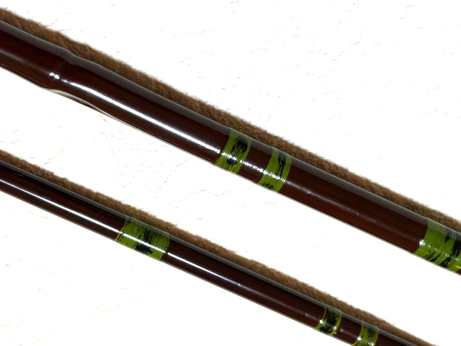 芸舟 9尺1寸 総塗笛巻 3継 握り金魚 中硬式 蛇口 紀州 へら竿