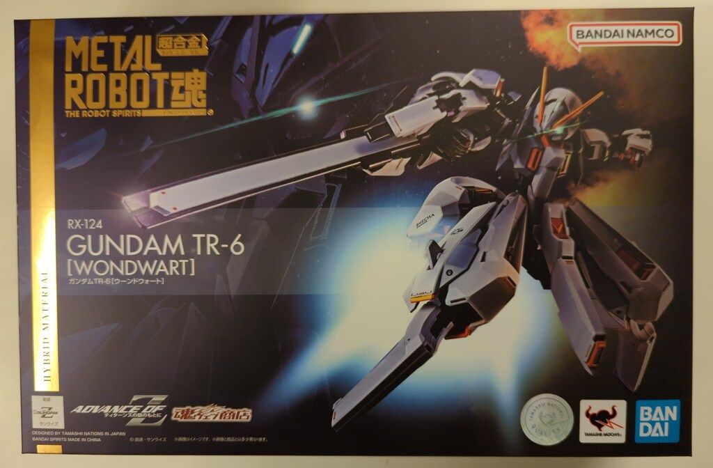 BANDAI SPIRITS METAL ROBOT魂 ADVANCE OF Z ティターンズの旗のもとに ガンダムTR-6 ウーンドウォート